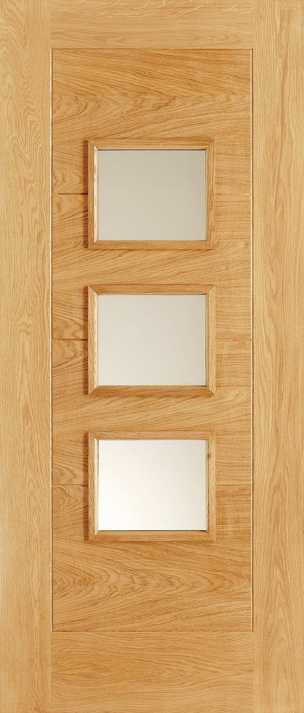 Monza  External Solid Oak Door